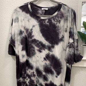 VICI COLLECTION tie dye cotton jersey top 😍